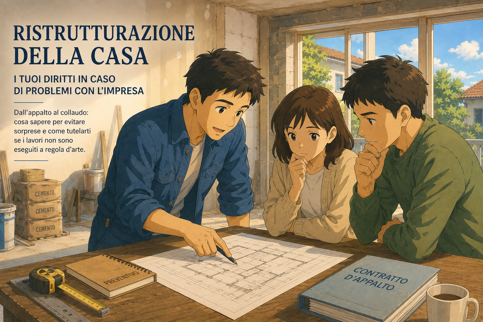 Ristrutturazione della casa: cosa fare se i lavori sono fatti male