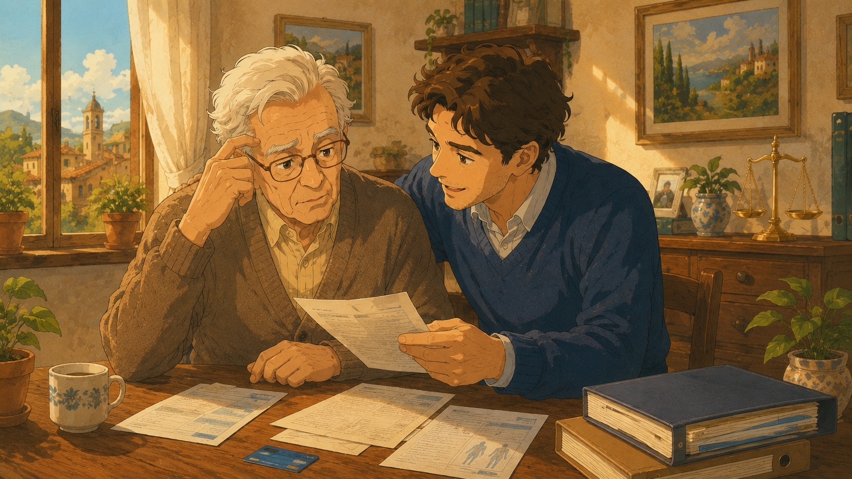 Mio padre non riesce più a gestire soldi e documenti: serve l’amministrazione di sostegno?