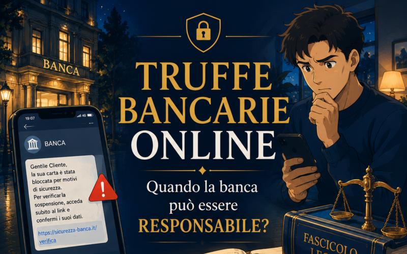 Truffe bancarie online: quando la banca deve risarcire il correntista?