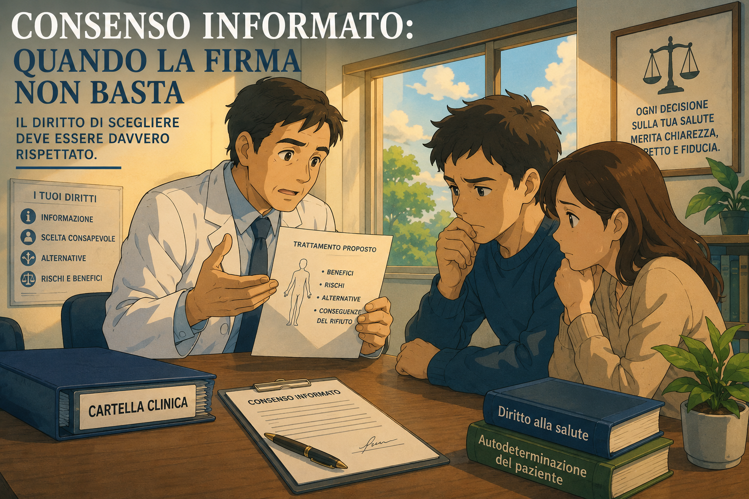 Consenso informato: quando la firma sul modulo non basta