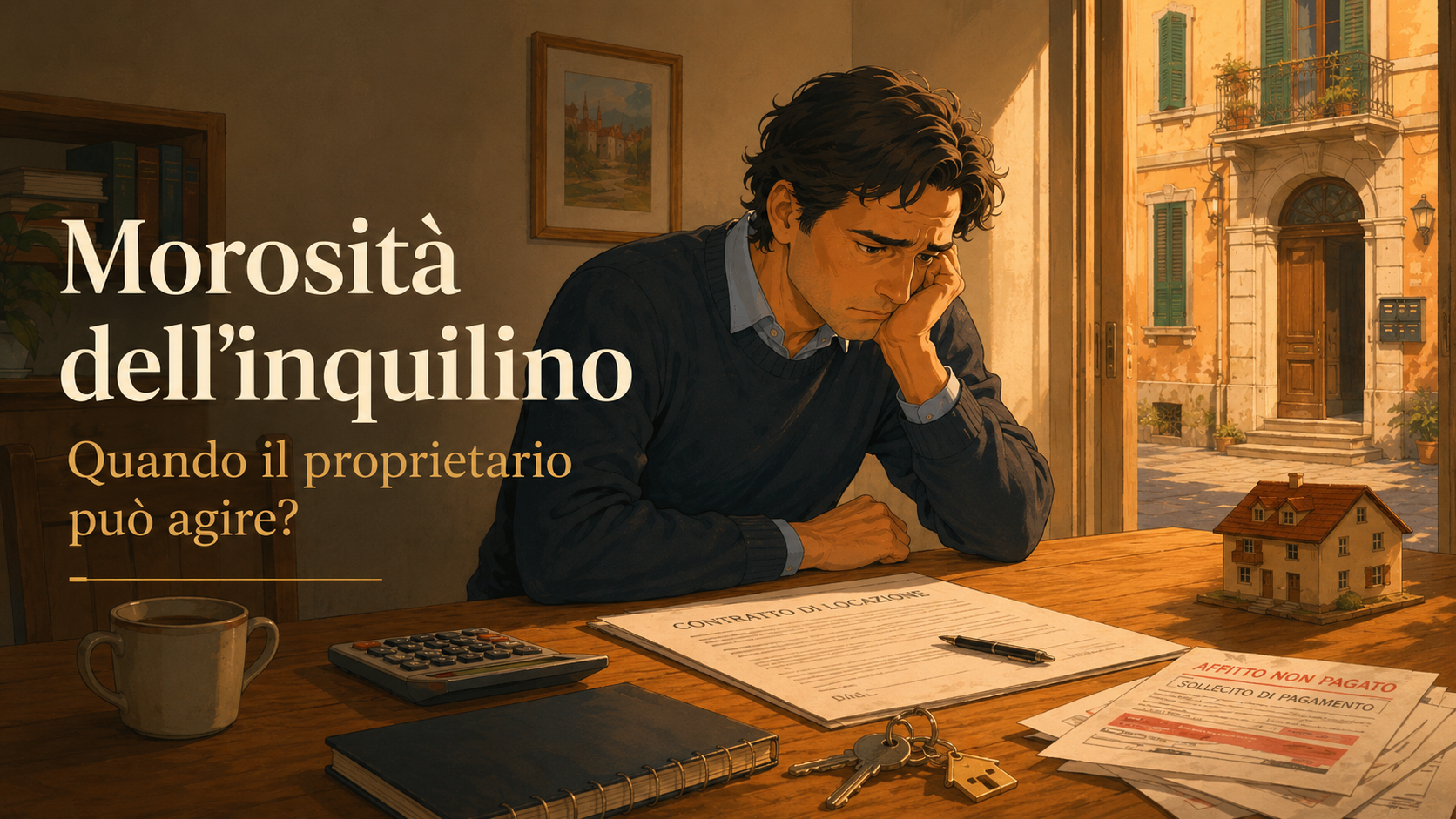 AFFITTO NON PAGATO: QUANDO LA MOROSITÀ CONSENTE DAVVERO LO SFRATTO?
