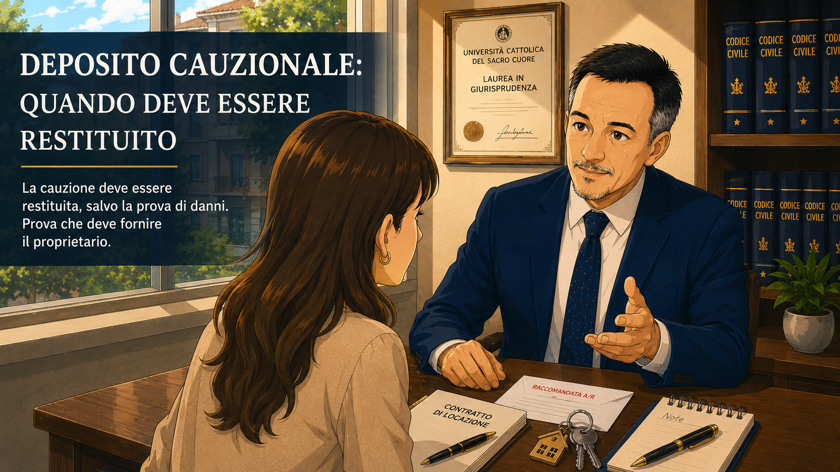 Deposito cauzionale: il proprietario può trattenerlo alla fine della locazione?