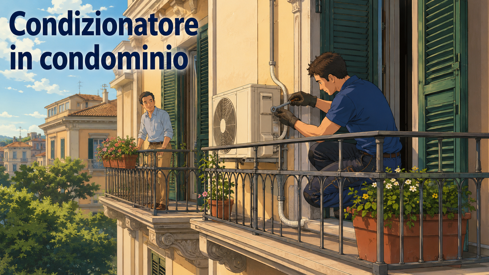 Condizionatore in condominio: serve l’autorizzazione dell’assemblea?