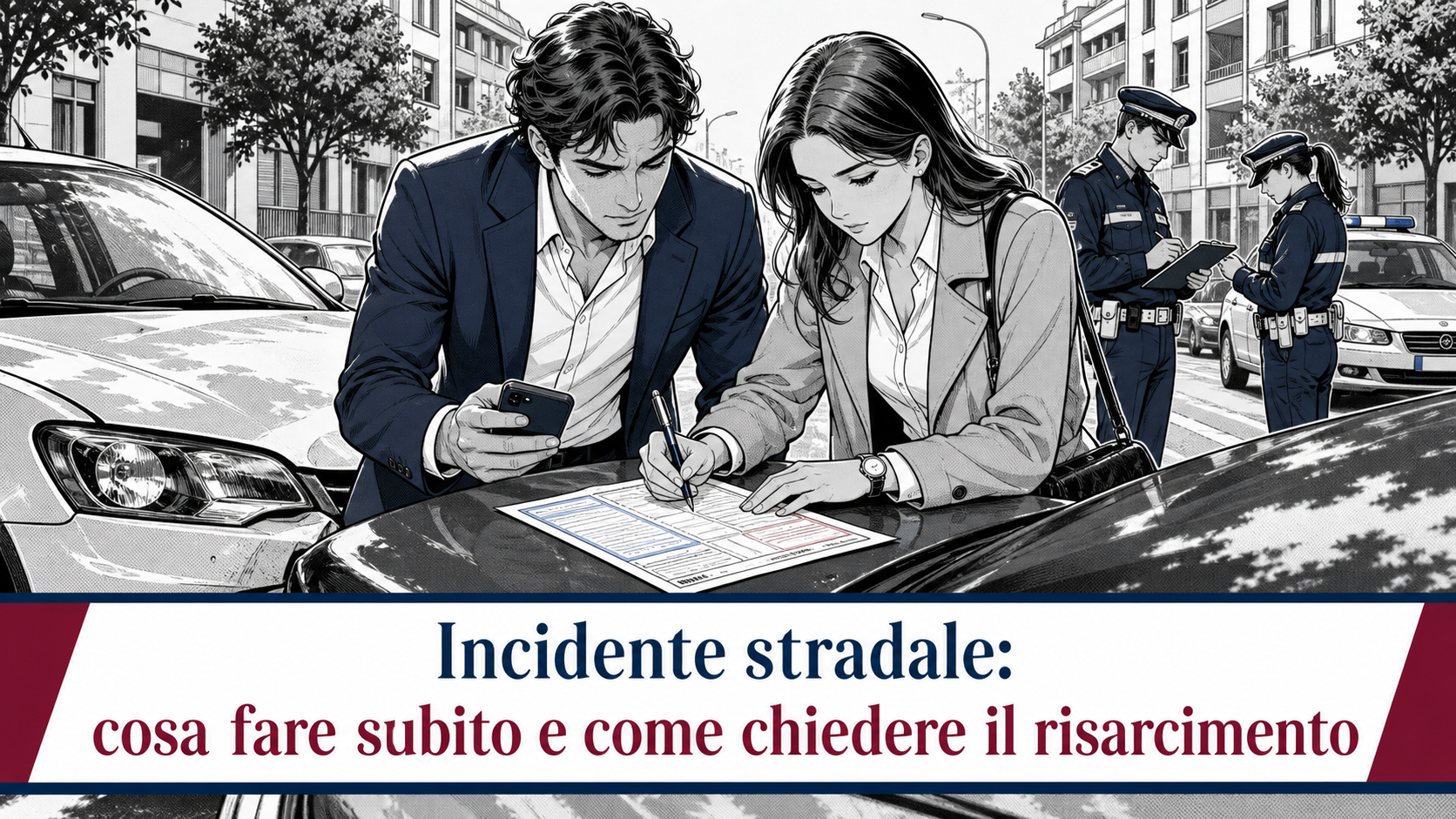 Incidente stradale: cosa fare subito e come chiedere il risarcimento
