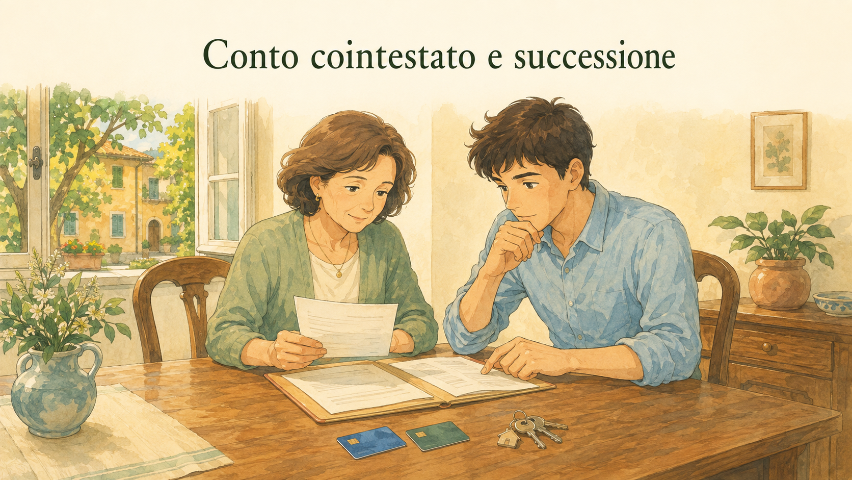 Conto cointestato e successione: a chi spettano i soldi?