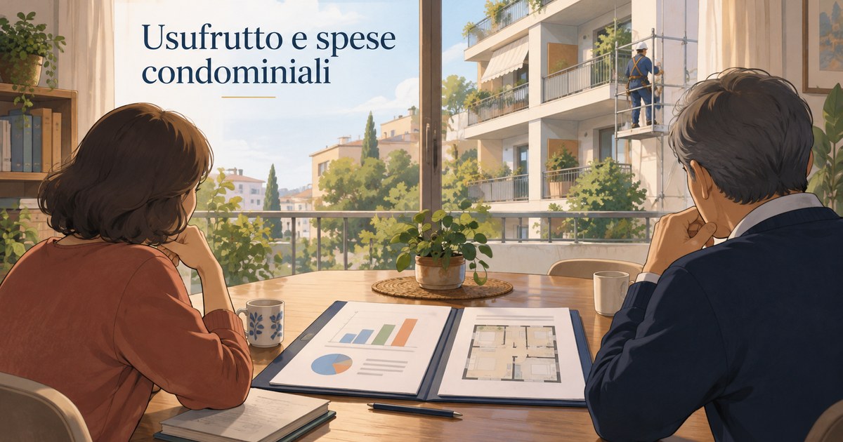 Usufrutto e condominio